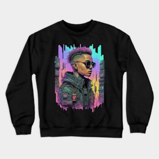 Punk HipHop Crewneck Sweatshirt